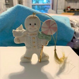 Lenox-"A Lollipop Holiday" Gingerbread Man Ornament